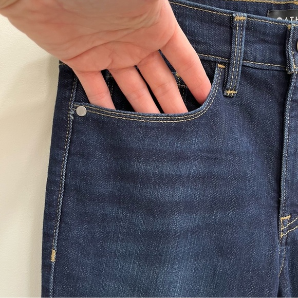 Athleta Sculptek Ultra Skinny Jeans Medium Dark Wash Stretch Denim 511195 Size 6 - Picture 8 of 13